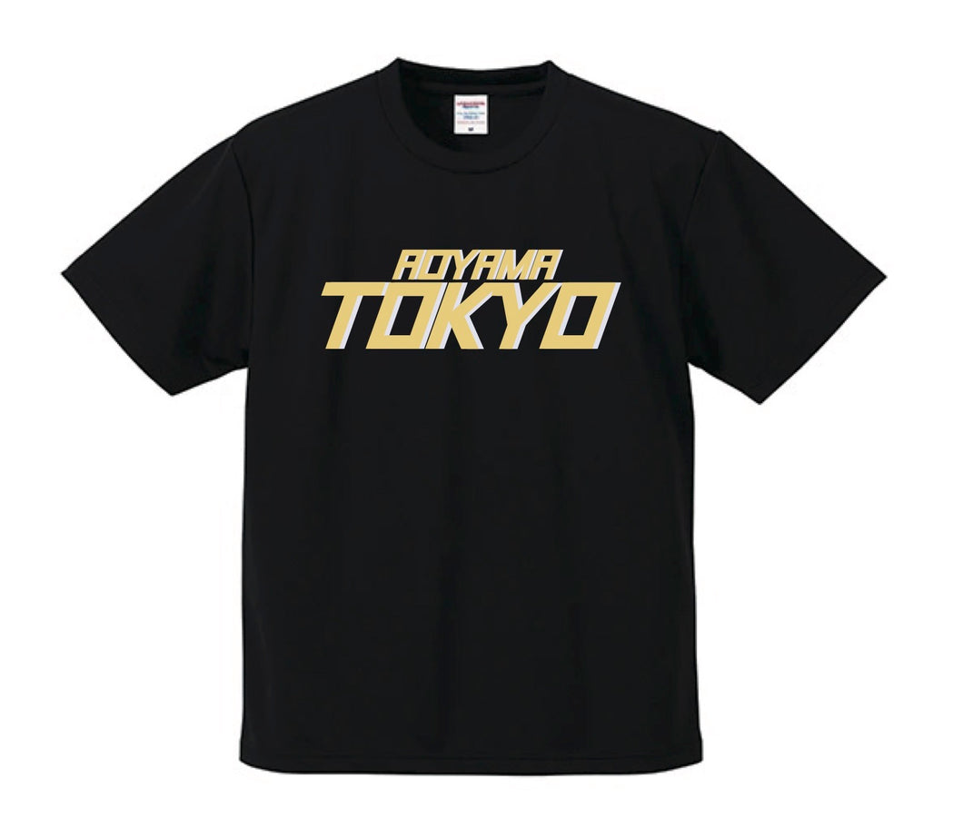 青山東京ボーイズ応援Tシャツ（ゴールド×シルバーロゴ / ブラック・ホワイト）